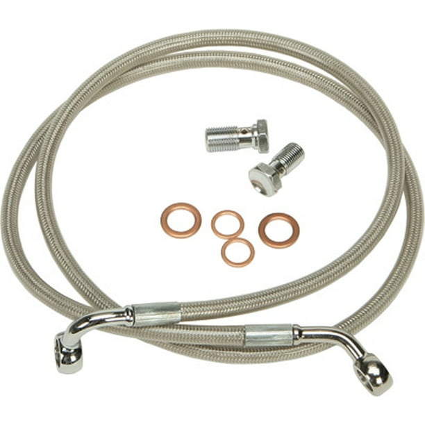 HardDrive HD-1201-BK Black Brake line Kit HardDrive HD-1201-BK Black Brake line Kit